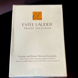 Estée Lauder travel exclusive prepare and repair skincare essential NIb